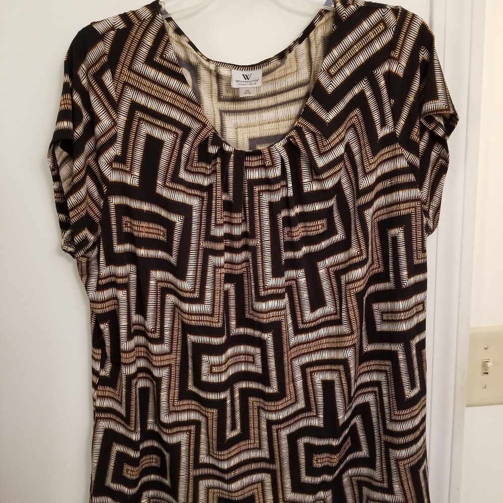Worthington Short Sleeve Top
